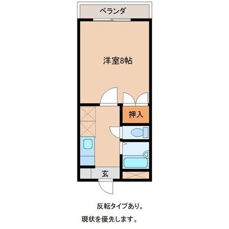 サニーパレス北横田の物件間取画像